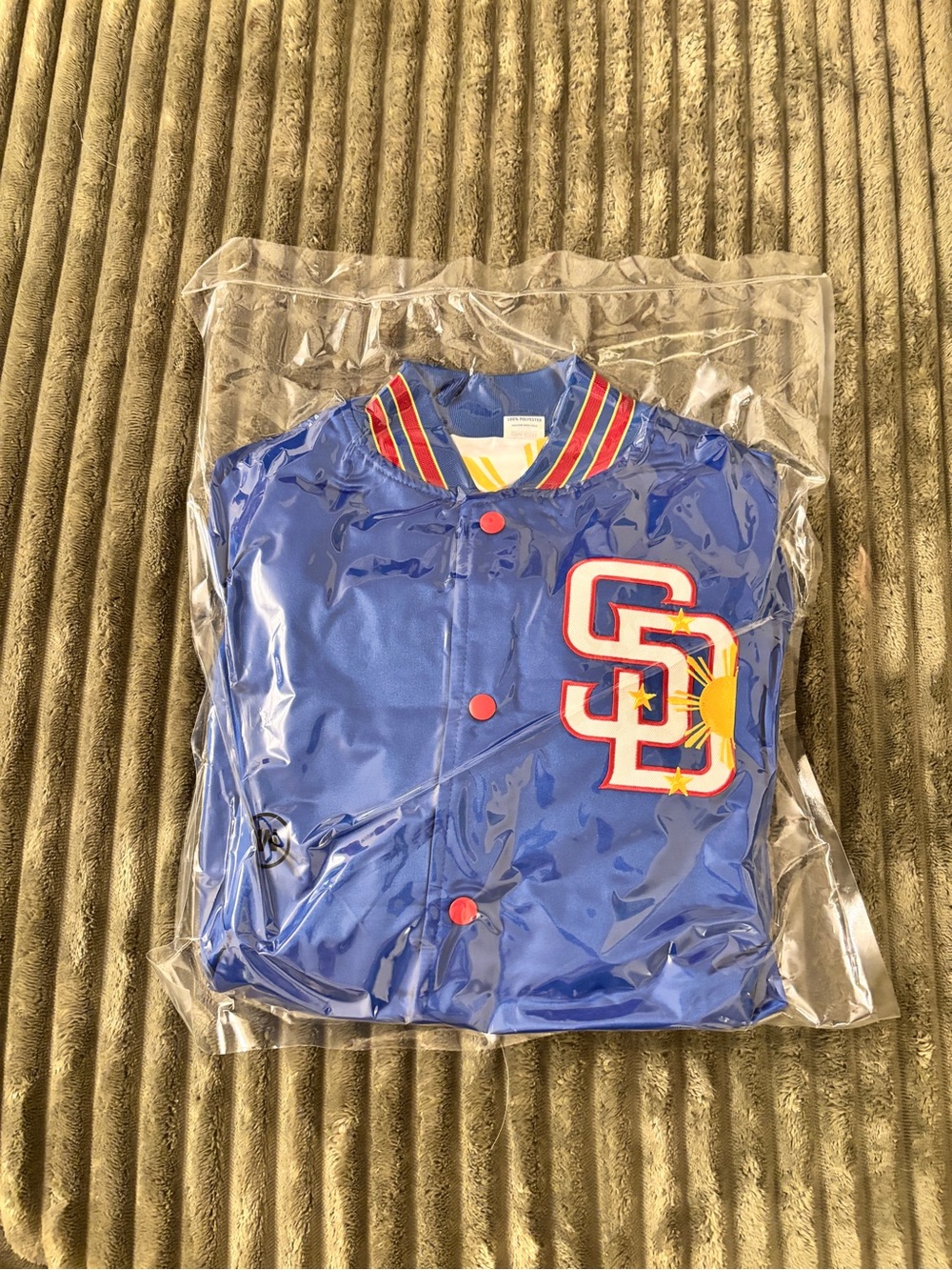 SOLD ❌BRAND NEW Padres Baseball Jacket (Filipino Heritage Edition)